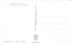 Estacion de tren de CPSM Limoges de los benedictinos