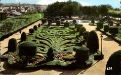 CPSM Castres Garden of Eveche draws by Ours