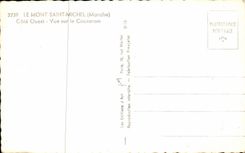 CPA Mont Saint Michel the Western Dimension Sight On Couesnon