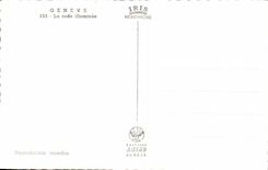 CPA Geneva the Illuminee roads