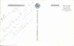 Recuerdo de CPA Niza del folklore