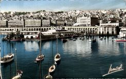 CPSM Argel la Argelia portuaria