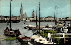 CPA Amberes el barco de los caminos