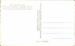 CPA Normandy the Gate Of downstream And Manneperte Seen Of the Open sea Etretat