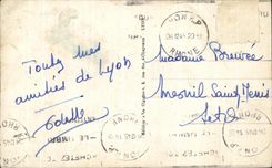 CPA Lyon Slope De Fourviere And Cathedrale Saint Jean