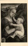 CPA Exposition Des Chefs D'OEuvre De La Pinacotheque De Munich Fra Filippo Lippi Vierge Et l'enfant