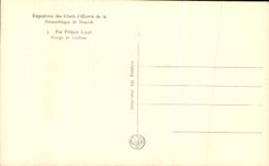 CPA Exposition Des Chefs D'OEuvre De La Pinacotheque De Munich Fra Filippo Lippi Vierge Et l'enfant