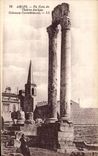 CPA Arles a Corner Of the Ancient Theater Corinthian Columns