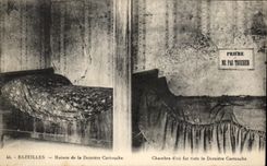 La casa de CPA Bazeilles del cuarto pasado del cartucho de o fue dibujada el cartucho pasado