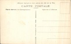 La casa de CPA Bazeilles del cuarto pasado del cartucho de o fue dibujada el cartucho pasado