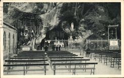 CPA Lourdes the Miraculous Cave