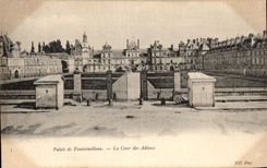 CPA Palate De Fontainebleau Court Of the Good-byes