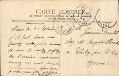 CPA the Castle De Fontainebleau