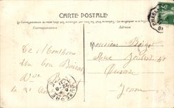 CPA Monthelon Portait de Sainte Chantale Conserve au Chateau