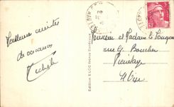 CPA the Lake Artouste House of the guards