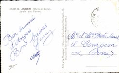 CPSM Angers Botanical garden