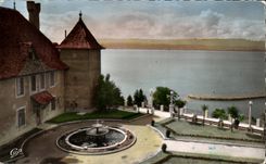 CPA Thonon Les Bains the Castle of Sonnaz
