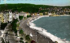 CPA la dimension Niza del azul