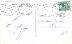 CPA la dimension Niza del azul