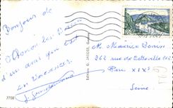 CPA Souvenir Of the Lake Leman