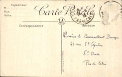 CPA Lourdes the Valley D' Argeles Seen Of the Funicular Of the Peak Of Jer