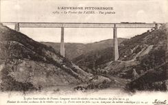 CPA Picturesque Auvergne the Viaduct of Insipid View