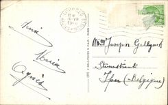 CPA Lourdes the Castle Fort