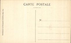 CPA Niza la caminata y las palmeras del embarcadero