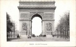 CPA Paris Arc de Triomphe