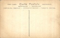 CPA the Monument of Auvours Close to Yvre the Bishop