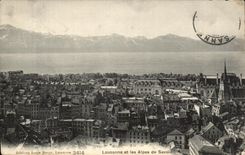 CPA Lausanne et les Alpes de Savoie