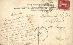 CPA Troyon Boeufs se rendant au Labour Musee Du Louvre Paris