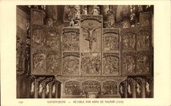 CPA Kaysersberg Retable By Hams De Colmar