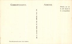 CPA Mont Saint Michel Walls And the Abbey