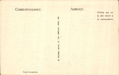 CPA Mont Saint Michel the Cloister