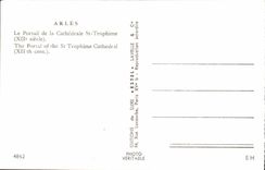 CPA Arles the Gate of the Cathedral St Trophime