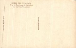 CPA Hotel Of Invlides the Tomb of Napoleon by Breuille