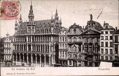 CPA the House of King Brussels