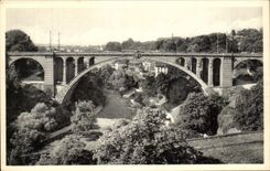 CPA Luxembourg Bridge Adolphe