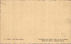 CPA Paris Turn Saint Jacques