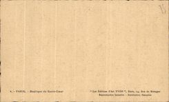 CPA Paris Basilique Du Saore Coeur Les d'Art Yvon Paris Rue De Bretagne