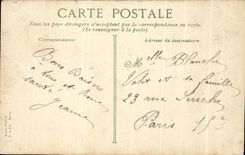 CPA Berck Plage Rising of the moon has low tide Boats