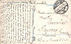 CPA Schonbrunn the Park of the Castle