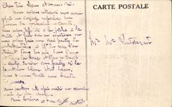 CPA Auvergne Line of Ambert to the Chair God Viaduct of the Blackbird and road of the Chair God