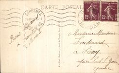 CPA Suresnes la iglesia