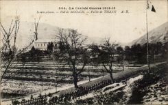 CPA the Great War Seen De Moosch Valley De Thann