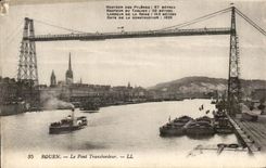 CPA Rouen the Transporter bridge