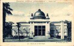 CPA Fair Colonial Interanationale Paris 1931 Palates Of Martinique