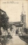 CPA High Alsace Roderen Eutree Of the Village and Sight Of the Church