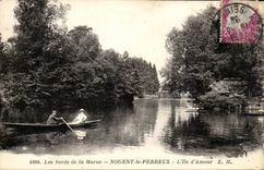 CPA Edges of the Nogent Marne Perreux the Island of Love